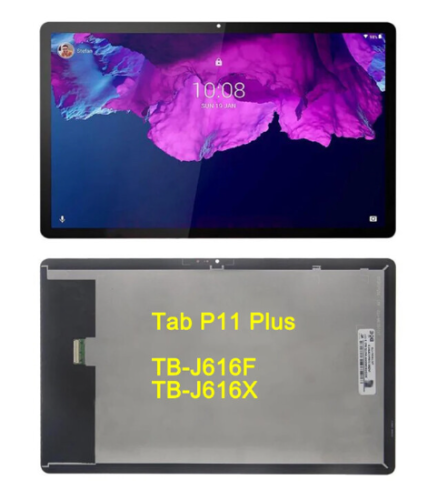 OEM Οθόνη LCD με Μηχανισμό Αφής για LENOVO TAB P11 / P11 Plus TB-J606 / TB-J606F / TB-J606L / TB-J616 11" - Χρώμα: Μαύρο