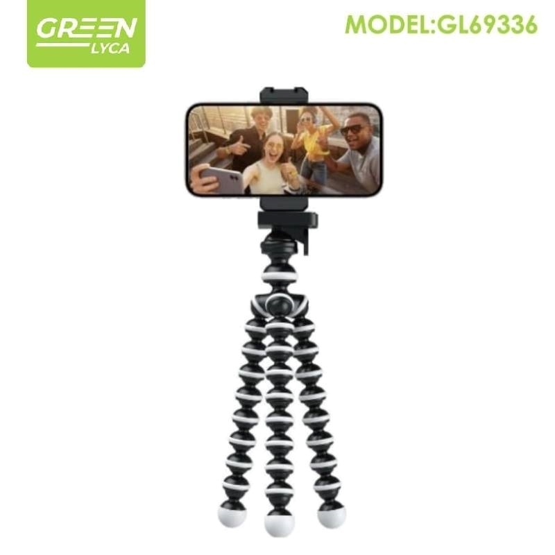 Green-Lyca GL69336 τρίποδο γραφείου - ενσωματωμένη κεφαλή 360 μοιρών - Μαύρο