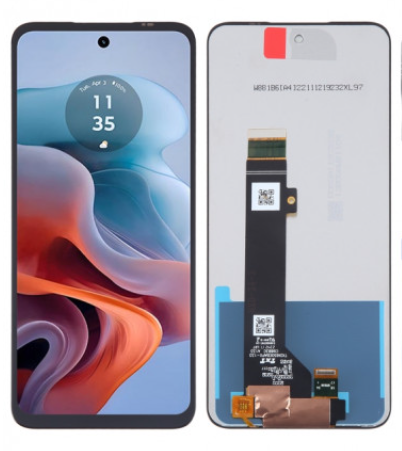 OEM FHD Οθόνη LCD με Μηχανισμό Αφής για Motorola Moto G13 / G23 / G34 / G45 / G53 - Χρώμα: Μαύρο