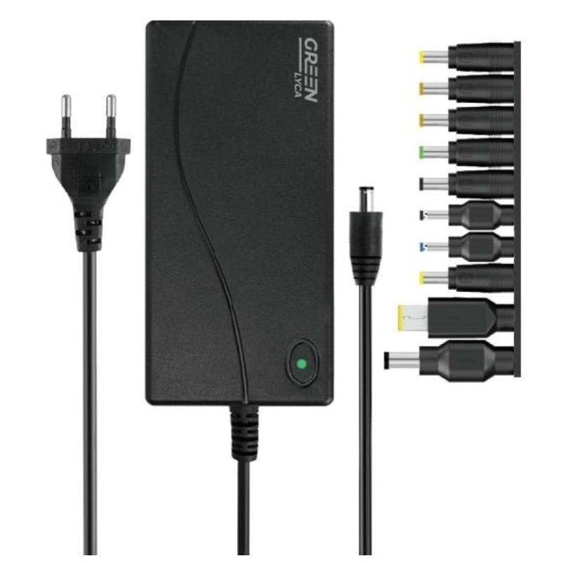 Green-Lyca G1267 100W Auto-Voltage Regulating Multi-Function Laptop Charger 10-Pin