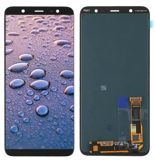 OLED Οθόνη LCD με Μηχανισμό Αφής για Samsung Galaxy A6 Plus 2018 A605F - Χρώμα: Μαύρο