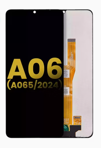 ΟΕΜ Οθόνη LCD με Μηχανισμό Αφής για Samsung Galaxy A06 SM-A065 - Χρώμα: Μαύρο