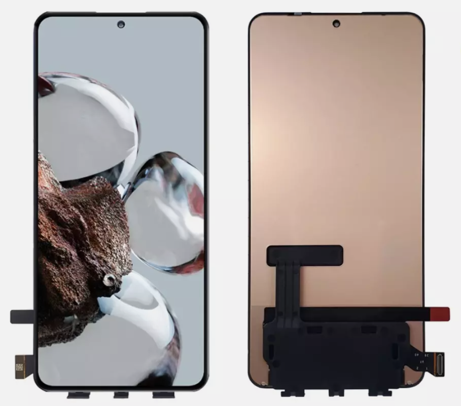 OEM Οθόνη LCD ( NO fingerprint ) με Μηχανισμό Αφής για Xiaomi Mi 12T / Mi 12T Pro - Χρώμα: Μαύρο