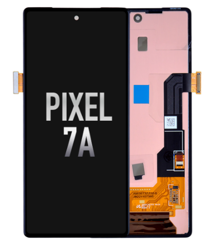 OLED Οθόνη Lcd με Μηχανισμό Αφής για Google Pixel 7A - Χρώμα: Μαύρο
