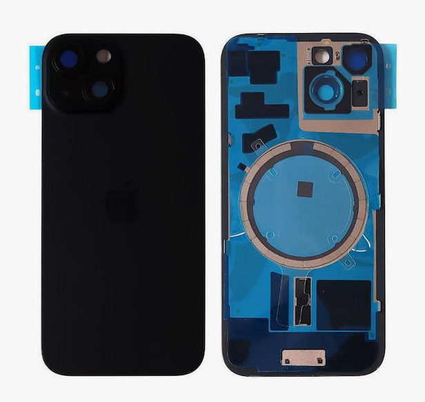 Πισω καπακι Full Back Cover Magsafe Magnet Για iPhone 15 - Χρώμα: Black Titanium