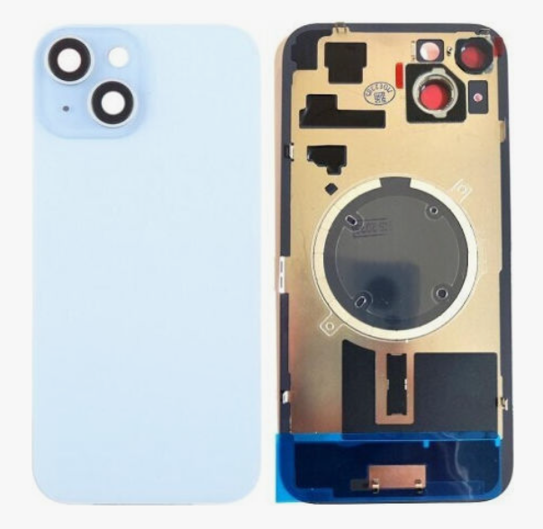 Πισω καπακι Full Back Cover Magsafe Magnet Για iPhone 15 - Χρώμα: Blue Titanium