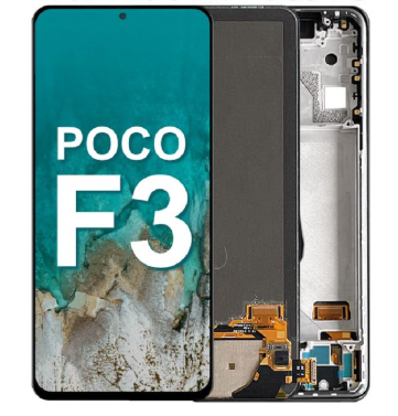 Incell Οθόνη LCD με Μηχανισμό Αφής και Πλαίσιο για Xiaomi POCO F3 5G - Χρώμα: Μαύρο