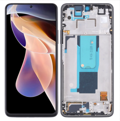 Incell Οθόνη LCD με Μηχανισμό Αφής και Πλαίσιο για Xiaomi Mi 11i - Χρώμα: Μαύρο