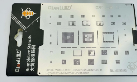 Qianli QS50 Stencil για Samsung Galaxy S8 G950 / S8 Plus G955 / Note 8 N950