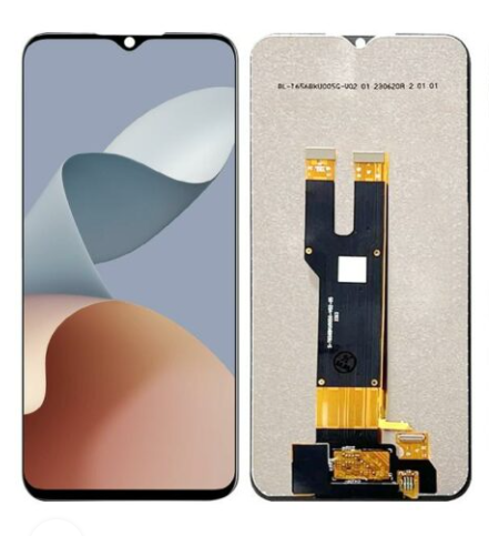 OEM Οθόνη LCD με Μηχανισμό Αφής για ZTE Blade A73 4G - Χρώμα: Μαύρο