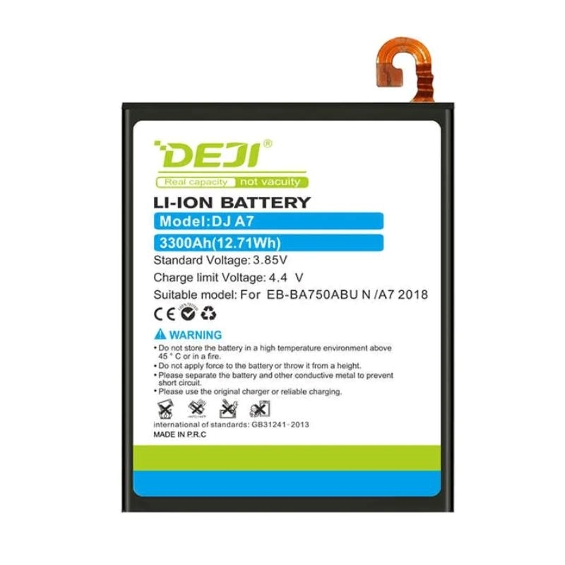 Συμβατή Μπαταρία Deji EB-BA750ABU Αντικατάστασης για Galaxy A10 (A750F)/A7-2018 (A750) - 3300 mAh