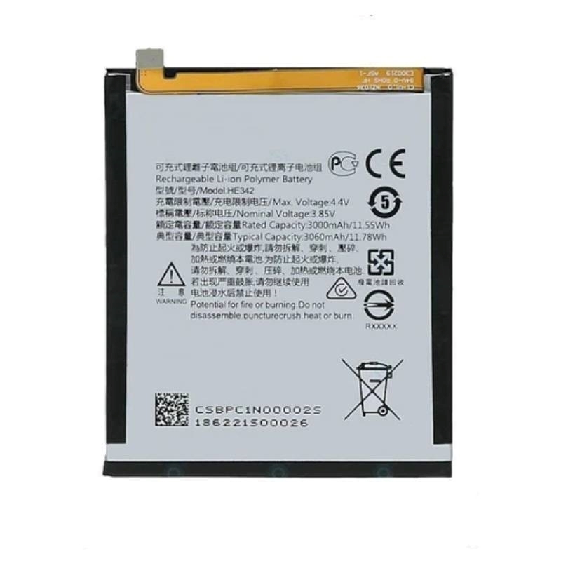 Μπαταρία Συμβατή Nokia HE342 HE361 για Nokia 6.1 Plus, Nokia 5.1 Plus,Nokia 7.1 - 3060 mAh