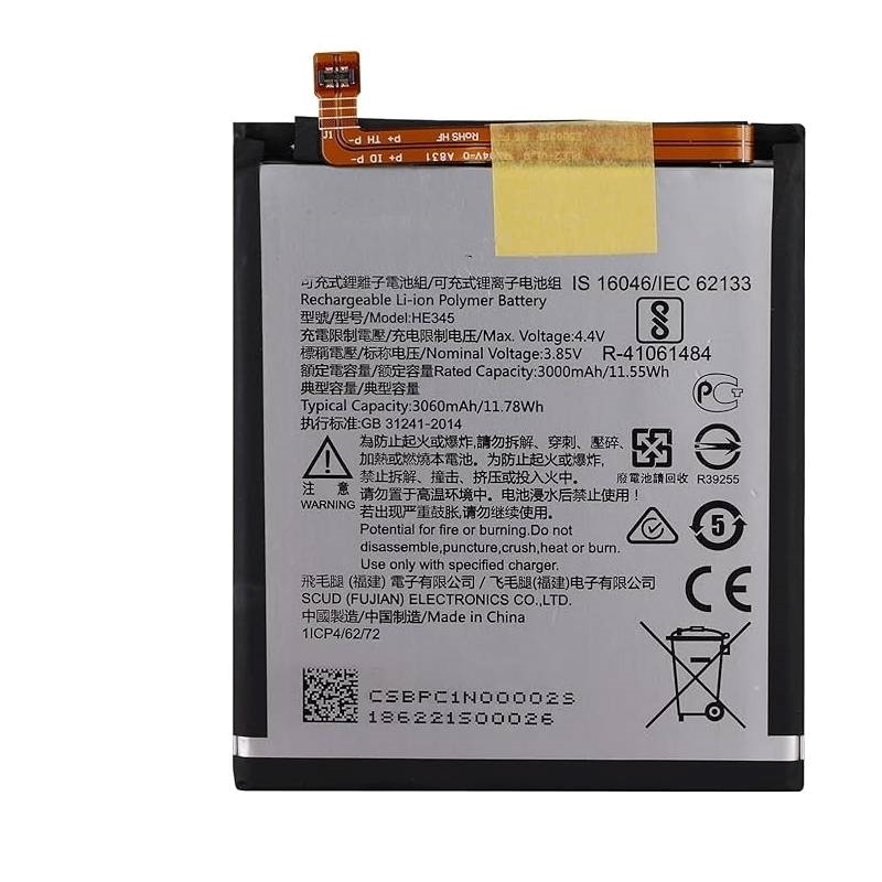 Μπαταρία Συμβατή Nokia HE345 για Nokia 6.1 - 3000 mAh