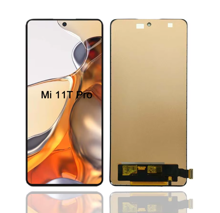 OLED Οθόνη Lcd με Μηχανισμό Αφής για Xiaomi Mi 11T / 11T Pro Χρώμα: Μαύρο