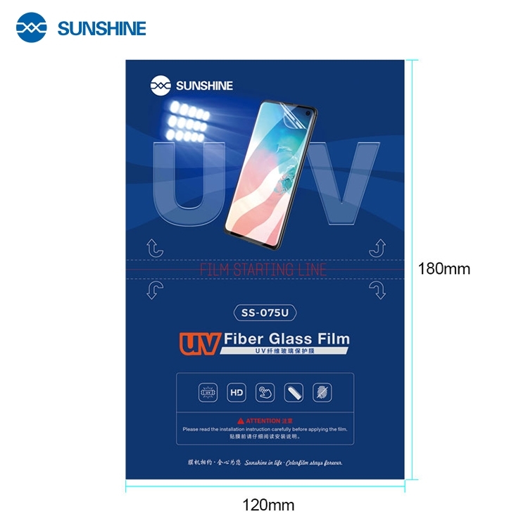 SUNSHINE SS-075U 7" UV fiber glass protective film 25pcs/box