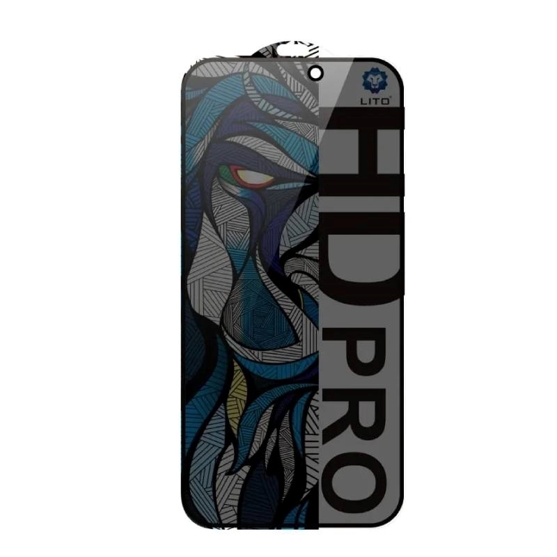 Lito Προστασία Οθόνης Full Glass Full Glue HD Pro Privacy Tempered Glass για Apple iPhone Air - Χρώμα: Μαύρο