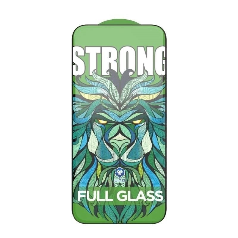 Lito D+MAX Προστασία Οθόνης Strong Super Full Tempered Glass Screen Protector For iPhone 13/13 Pro/14 - Διαφανής