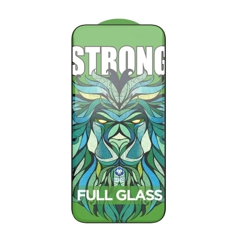 Lito D+MAX Προστασία Οθόνης Strong Super Full Tempered Glass Screen Protector For iPhone 16 - Διαφανής