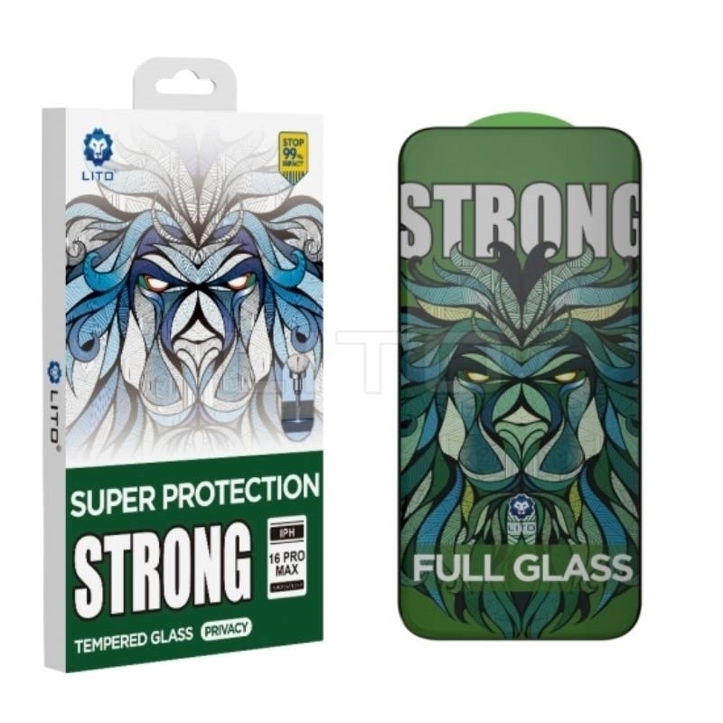 Lito D+MAX Προστασία Οθόνης Privacy Strong Super Full Tempered Glass with Dust-Proof For iPhone 13 Pro Max/14 Plus