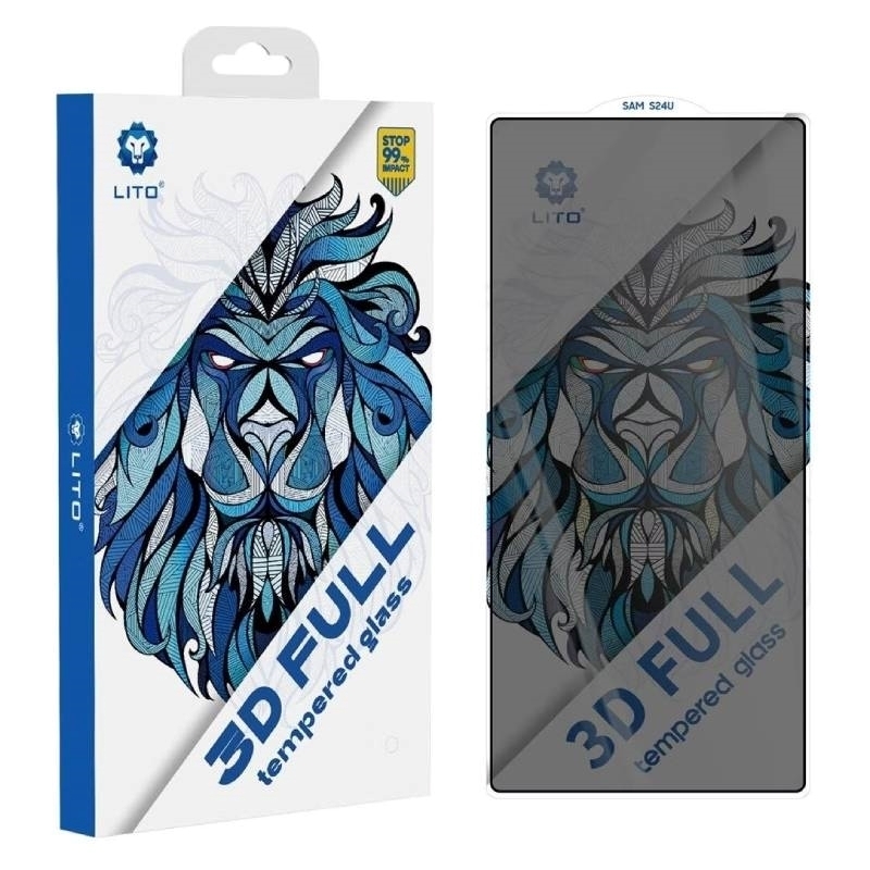 Lito 3D Προστασία Οθόνης 0.25MM Ultra Thin Privacy Full Glue Temepred Glass For Galaxy S26 Ultra