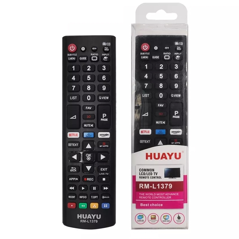 Τηλεχειριστήριο τηλεόρασης HUAYU RM-L1379 για όλα τα μοντέλα LG LCD/LED OEM