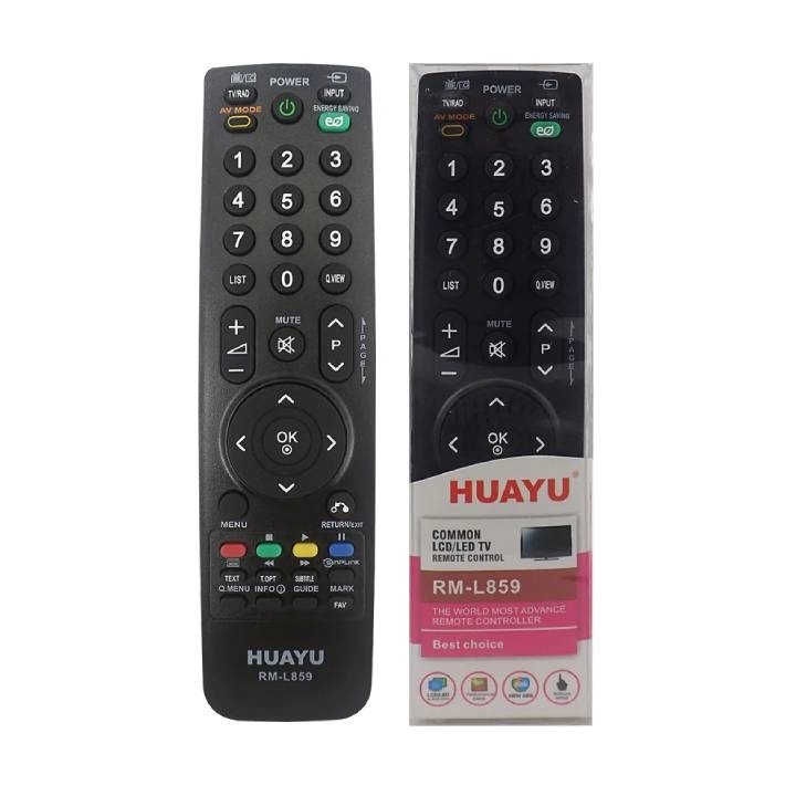 Τηλεχειριστήριο τηλεόρασης HUAYU RM-L859 για όλα τα μοντέλα LG LCD/LED OEM