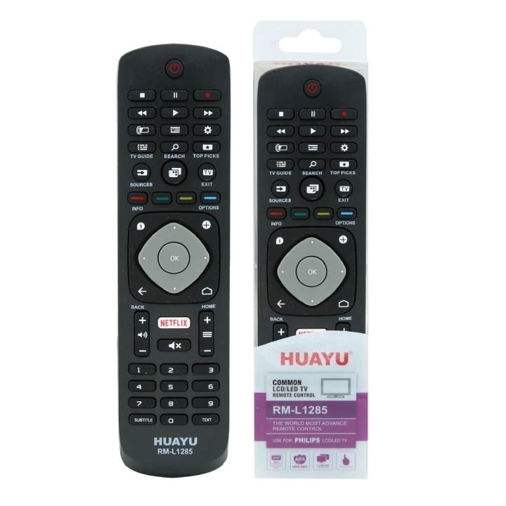 Τηλεχειριστήριο τηλεόρασης HUAYU RM-L1285 για όλα τα μοντέλα PHILIPS LCD/LED OEM