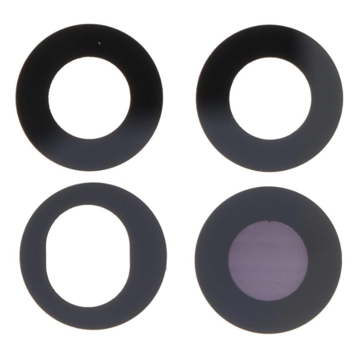 Τζαμάκι κάμερας (Camera Lens) για Huawei MATE 50 PRO - Χρώμα: Μαύρο