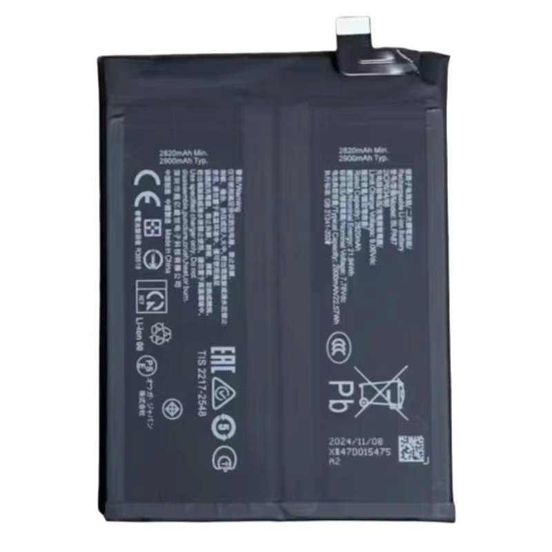 Συμβατή Μπαταρία BLPA87 Αντικατάστασης για Realme GT 6 (RMX3851) Realme GT 6 China (RMX3800) - 5800 mAh