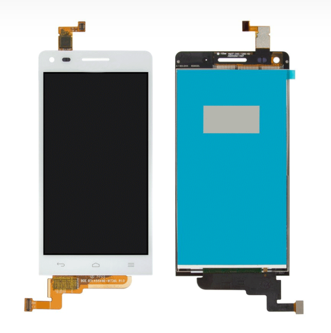 Οθόνη LCD με Μηχανισμό Αφής για Huawei Ascend G6 - Χρώμα: Λευκό