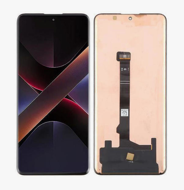 OLED Full HD Οθόνη LCD με Μηχανισμό Αφής για Xiaomi Redmi Note 14 Pro 5G - Χρώμα: Μαύρο