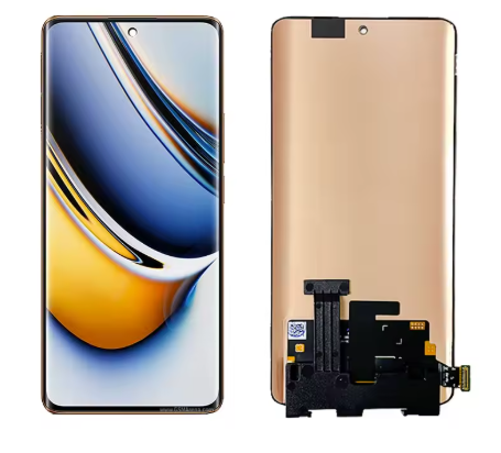 Soft OLED Full HD Οθόνη LCD με Μηχανισμό Αφής για Realme 11 Pro 5G - Χρώμα: Μαύρο