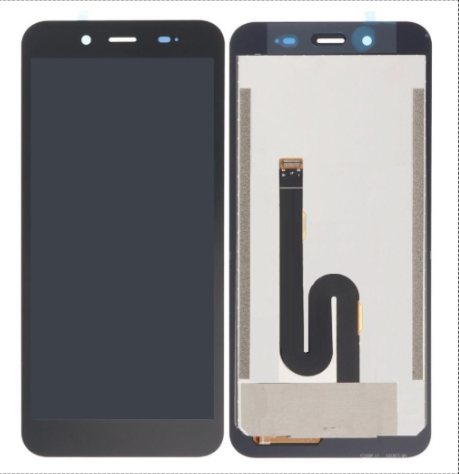 OEM θόνη LCD με Μηχανισμό Αφής για Ulefone power Armor 16 Pro - Χρώμα: Μαύρο
