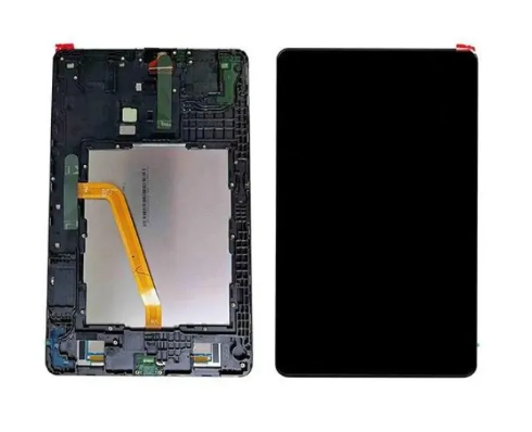 OEM Οθόνη LCD με Μηχανισμό Αφής και Πλαίσιο για Samsung Galaxy Tab A 10.5 T590 / T595 - Χρώμα: Μαύρο