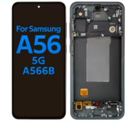 Incell Οθόνη LCD ( NO fingerprint ) με Μηχανισμό Αφής και πλαίσιο για Samsung Galaxy A56 5G SM-A566-- Χρώμα: Μαύρο