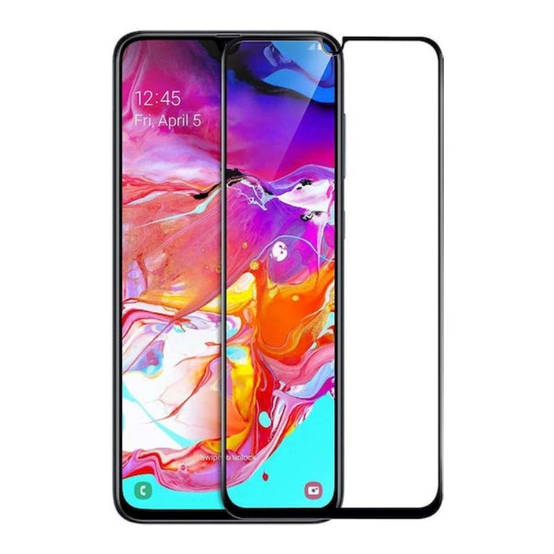 Προστασία Οθόνης Mossily Anti Static Full Glue Full Face Tempered Glass για Galaxy A71