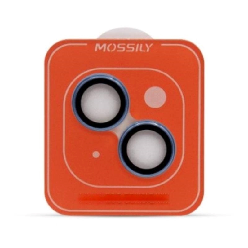 Tζαμάκι Προστασίας Πίσω Κάμερας Mossily HD Camera Glass για iPhone 13 - Blue