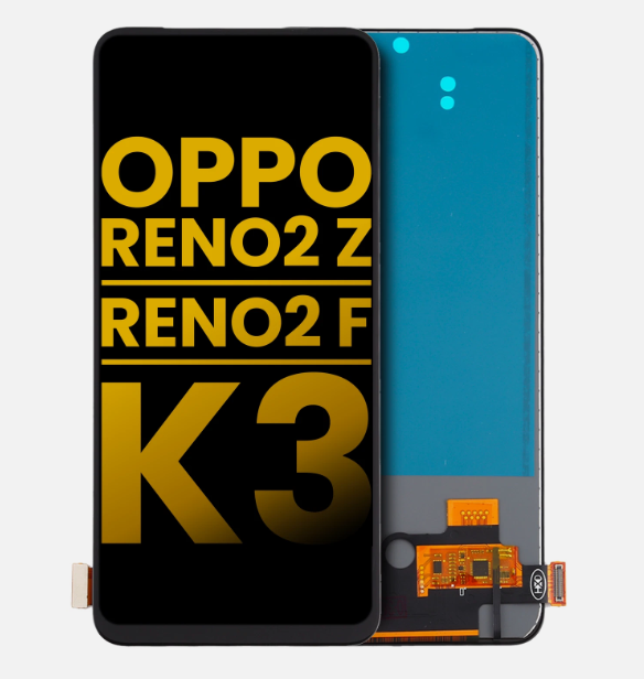 OEM Full HD Οθόνη LCD με Μηχανισμό Αφής για Oppo Reno 2Z / 2F - Χρώμα: Μαύρο
