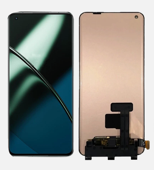 OLED Full HD OEM Οθόνη LCD με Μηχανισμό Αφής για OnePlus 11 5G -Χρώμα: Μαύρο