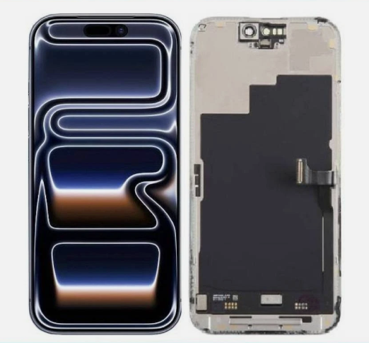 Incell Οθόνη LCD με Μηχανισμό Αφής για iPhone 17 pro - Χρώμα: Μαύρο