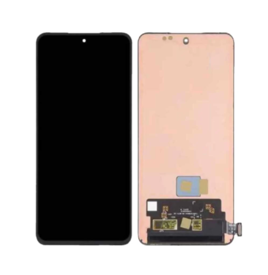 OEM Οθόνη LCD ( NO fingerprint ) με Μηχανισμό Αφής για Realme 12 Pro 5G / 12 Pro Plus 5G - Χρώμα: Μαύρο