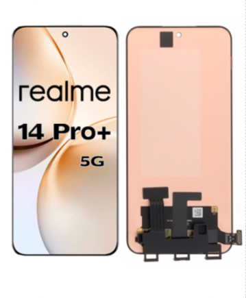 OLED Full HD Οθόνη LCD με Μηχανισμό Αφής για REALME 14 PRO PLUS 5G - Χρώμα: Μαύρο