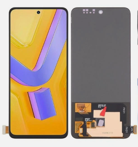 OLED Full HD Οθόνη LCD με Μηχανισμό Αφής για Vivo Y100 5G - Χρώμα: Μαύρο