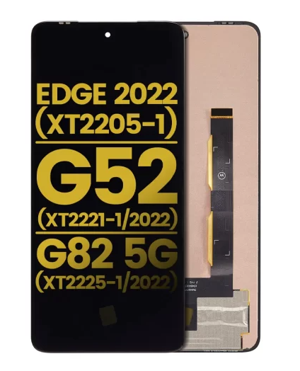 Incell Οθόνη Lcd με Μηχανισμό Αφής για Motorola Moto Moto G52 / G71s / G82 Χρώμα: Μαύρο