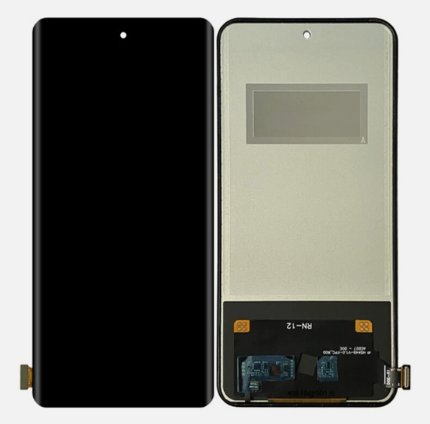 OEM Οθόνη LCD ( NO fingerprint ) με Μηχανισμό Αφής για OPPO RENO 12 PRO / 12 PRO PLUS - Χρώμα: Μαύρο