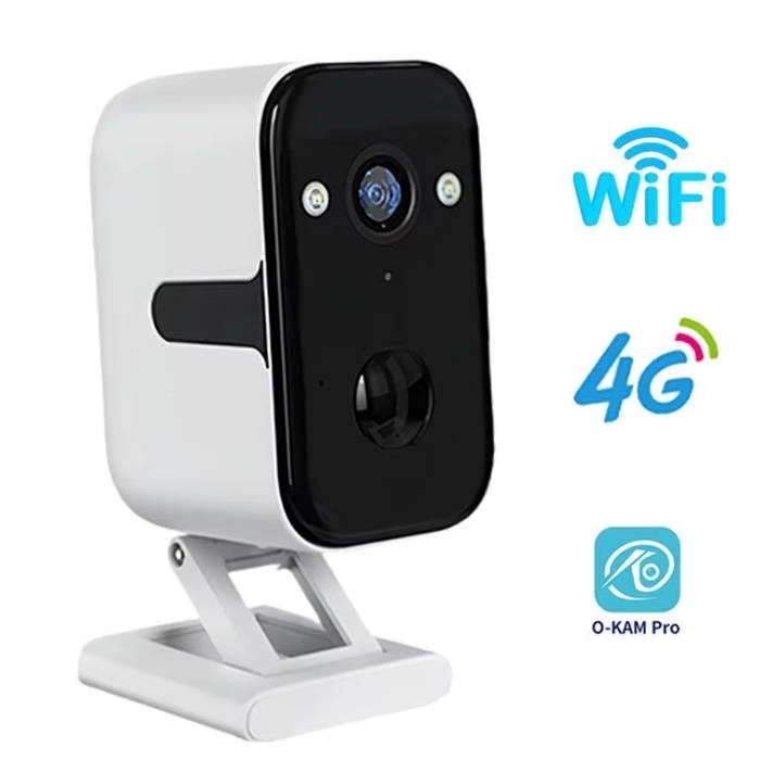 ET-WF313 4G Sim Card Battery Outdoor IP66 O-kam Waterproof Outdoor Wireless WIFI Network Camera Two-Way Audio Night Vision