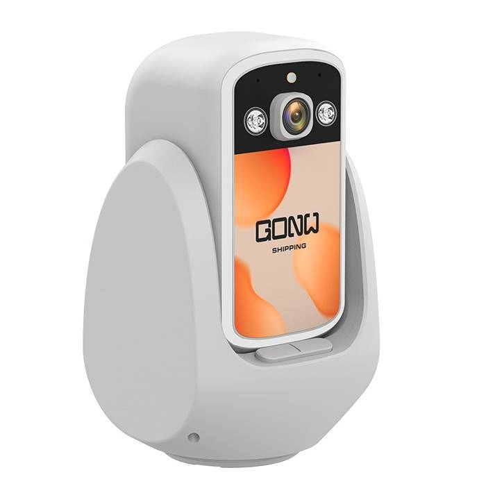 C20 WIFI Camera Private Mold Two-way Visual CMOS Video Camera Voice Call One-key Call Home Night Vision WiFi Smart Tracking Two-way Intercom - White