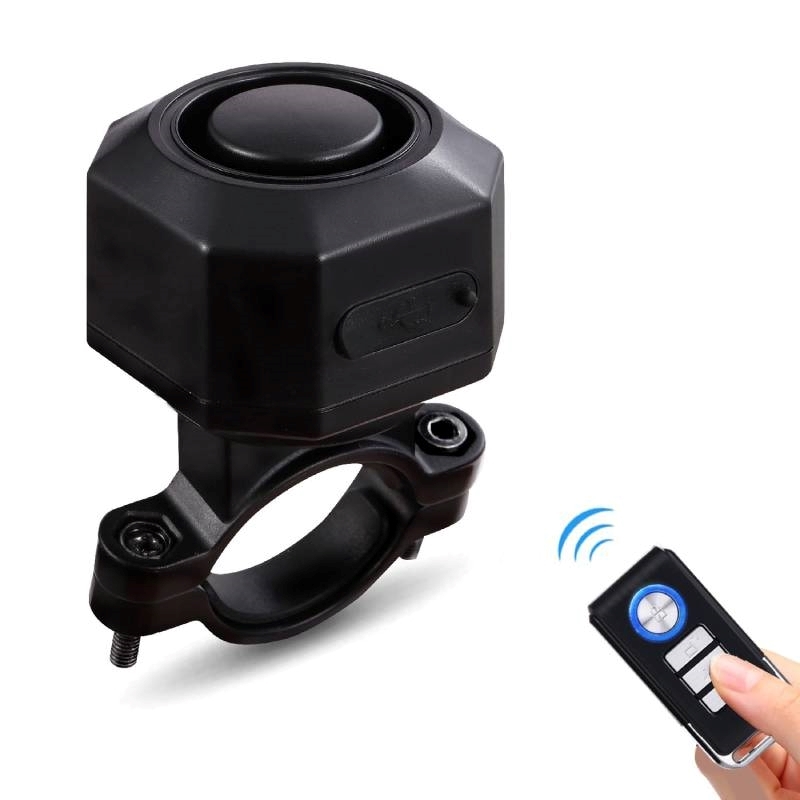 KS-SF32R&03C Multi-Level Sensing Bicycle Alarm 110dB Rechargeable Motion Detector Remote Control Vibration Sensor for Road Bike Garage