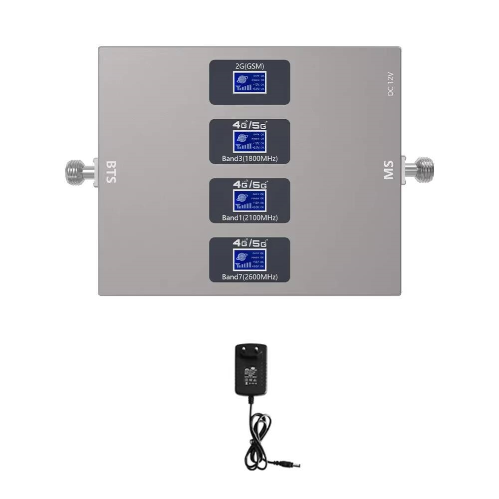 5G/4G/3G Signal Booster LTE GSM Band 1/3/5/7/8/20/28 N1/N28 700 800 850 900 1800 2100 2600 MHz Repeaters Mobile Signal Booster