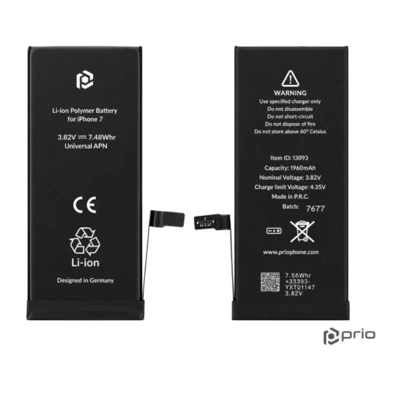 Μπαταρία Prio Συμβατή για Apple iPhone 7 - 1960 mAh